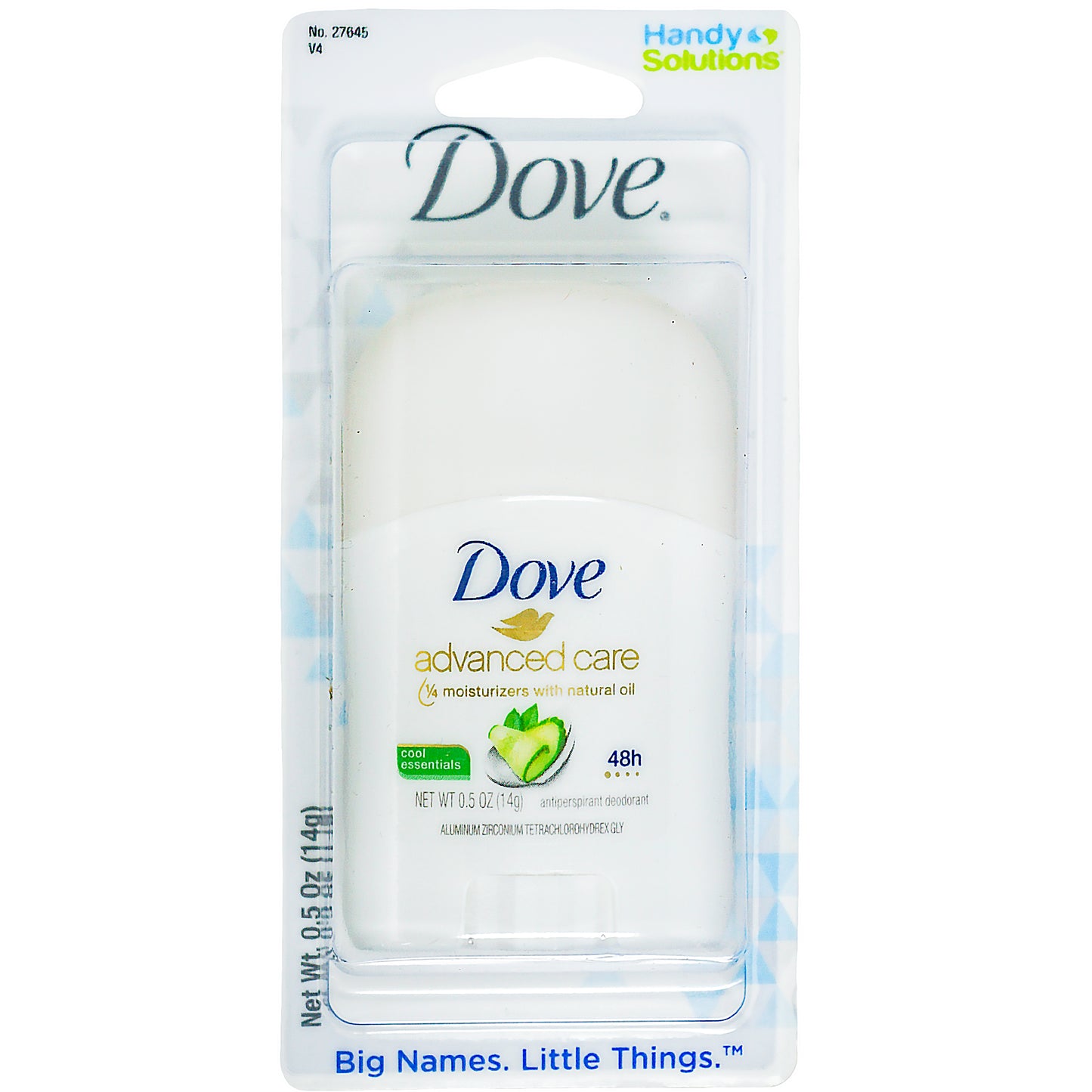 Dove Advanced Care Go Fresh Antiperspirant Trial Size 0.5 oz Stick