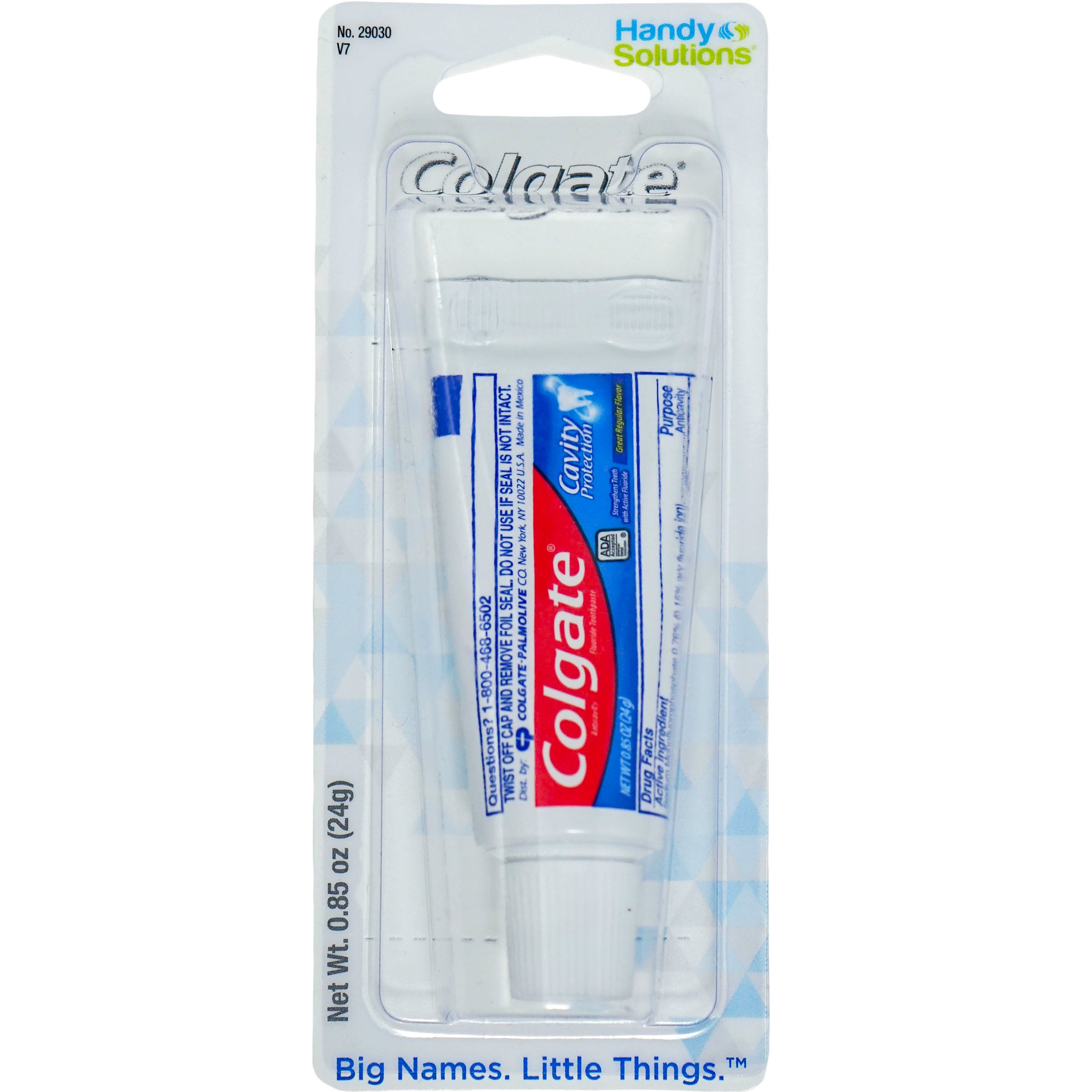 Colgate Cavity Protection Toothpaste 0.85 oz Trial Size – Travel Kit ...