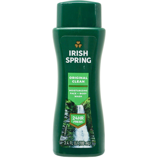 Irish Spring Original Body Wash - 3.4 oz Travel Size