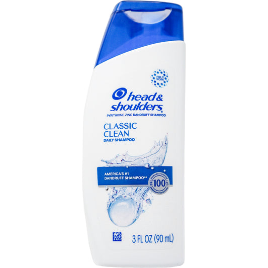 Head & Shoulders Shampoo - 3 oz Travel Size Bottle