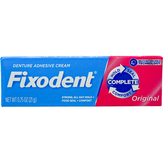 Fixodent Complete Original Denture Adhesive Cream