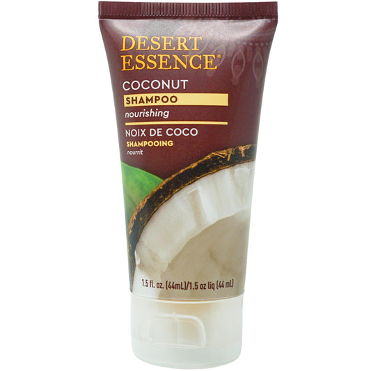 Desert Essence Coconut Shampoo 1.5 oz Tube