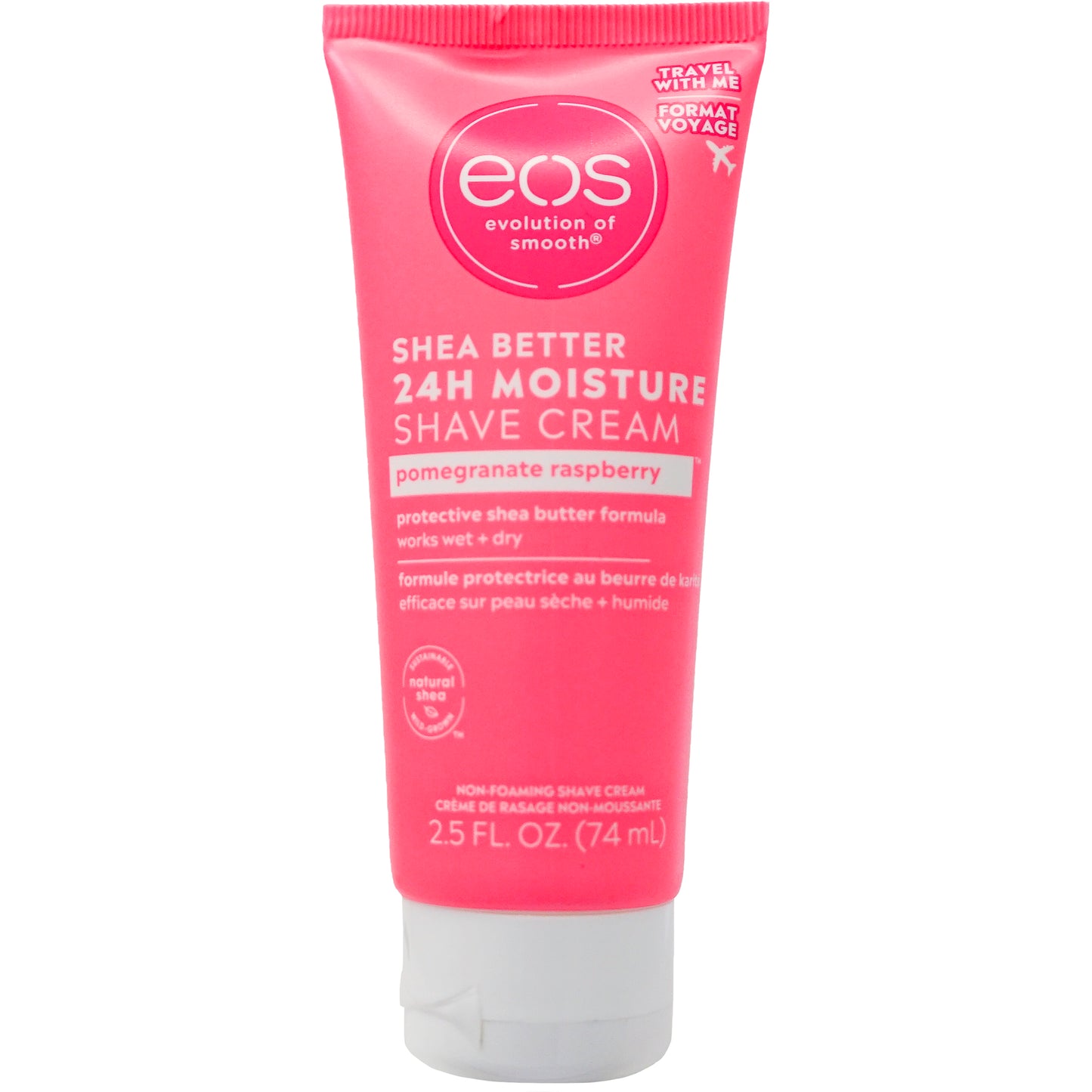 EOS Pomegranate Shaving Cream - 2.5 Travel Size