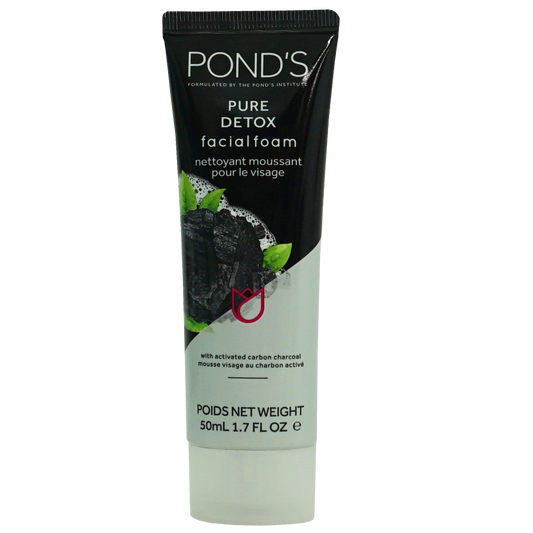 Pond's Pure Detox Facial Foam - 1.7 oz Travel Size