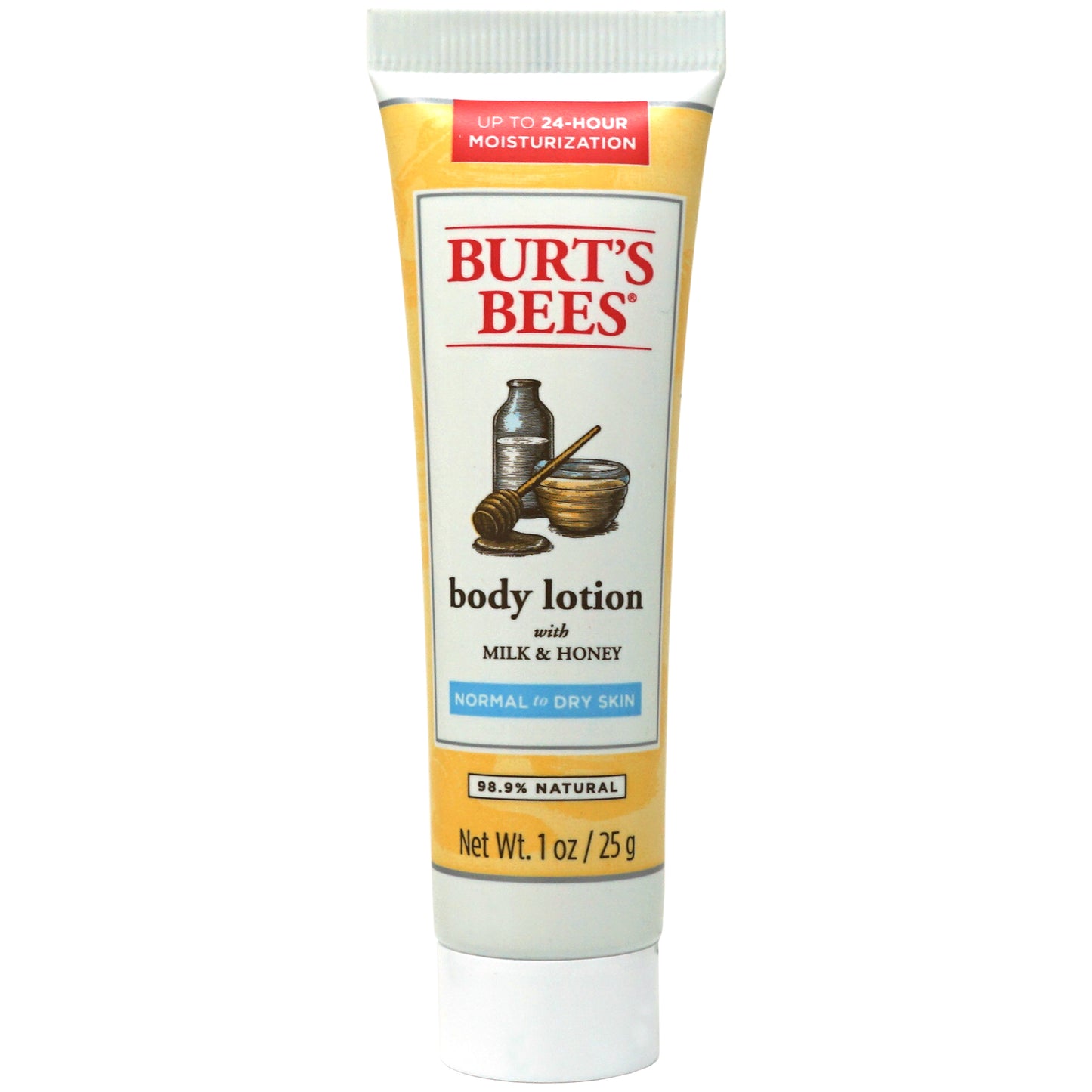 Burts Bees Milk & Honey Lotion 1 oz Tube