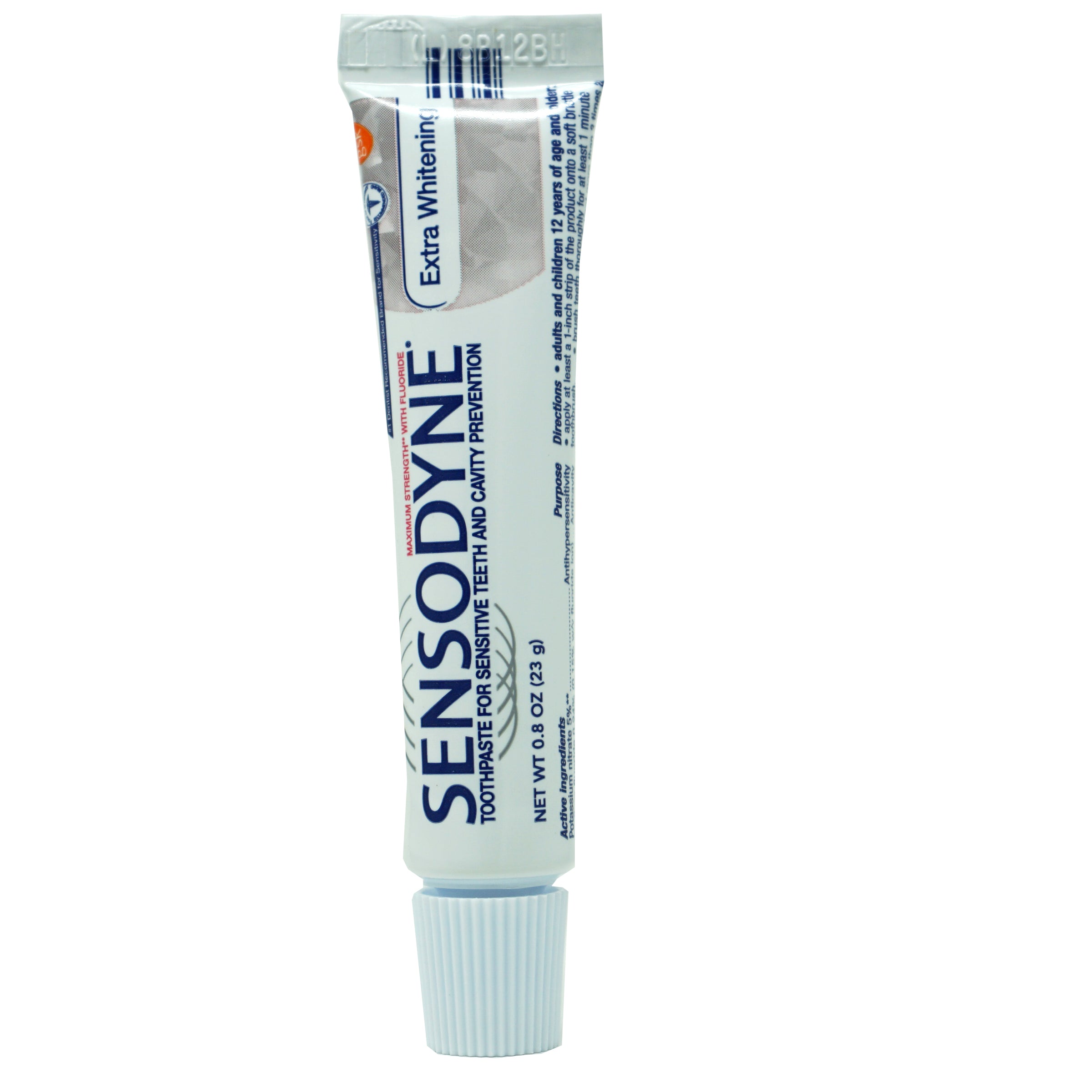 Sensodyne Extra Whitening Toothpaste 0.8 oz Trial Size – Travel Kit ...